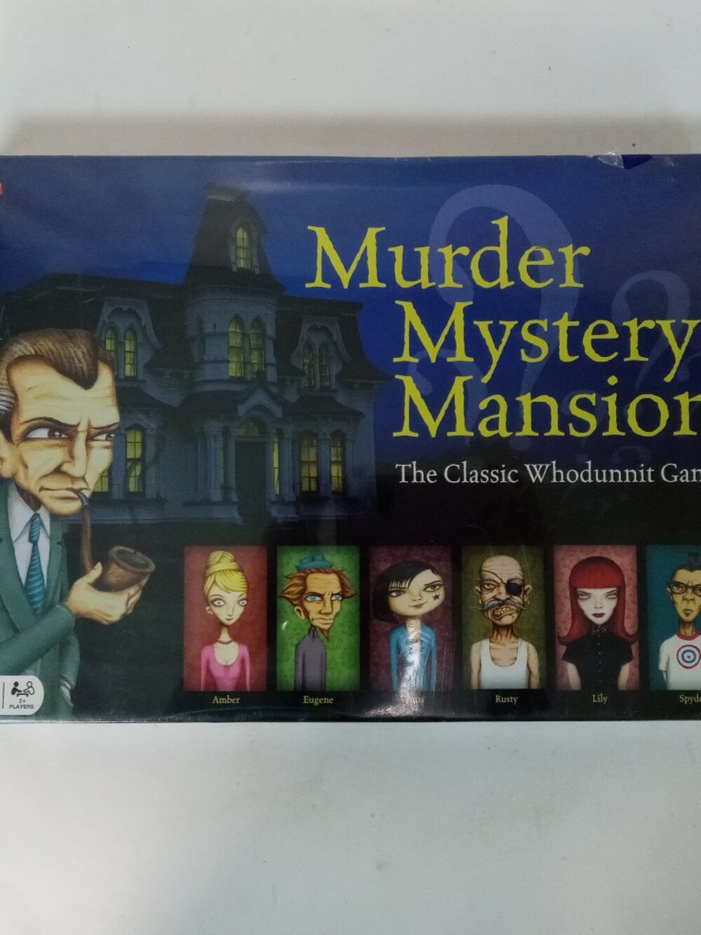 Murder Mystery Mansion: The Classic Whodunnit Game Board University Sealed NEW